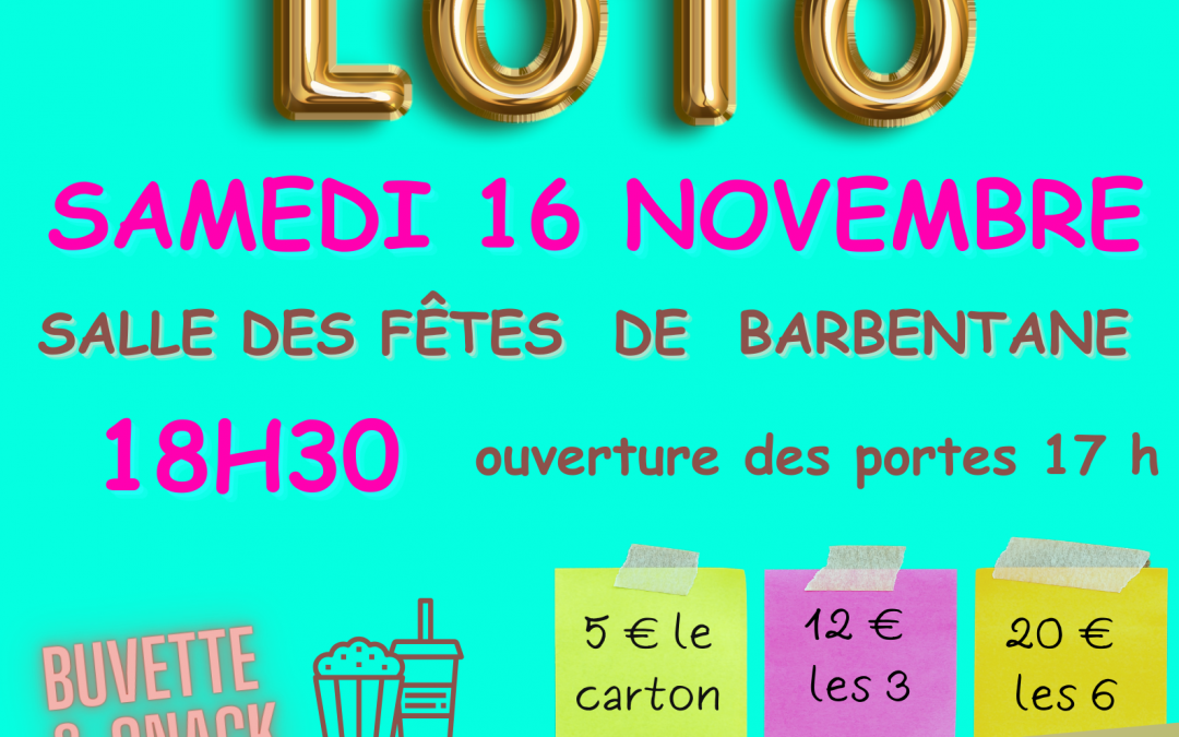 LOTO ET BOURSE AUX JOUETS