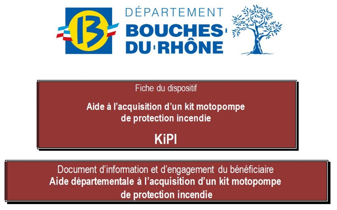 OLD PREVENTION INCENDIE – AIDE A L’ACHAT D’UN KIT MOTOPOMPE