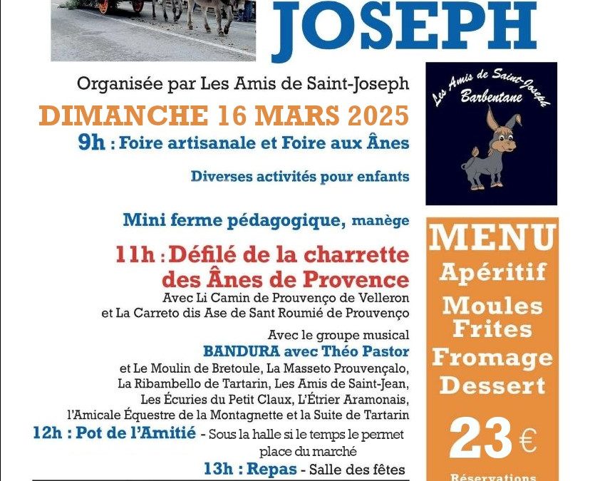 Fête de la Saint-Joseph