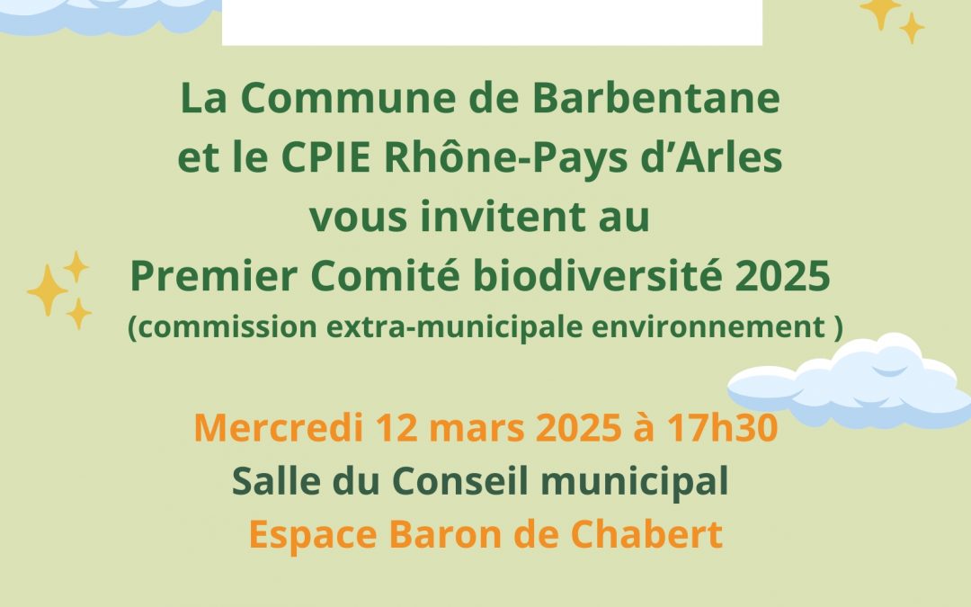 Premier comité biodiversité 2025